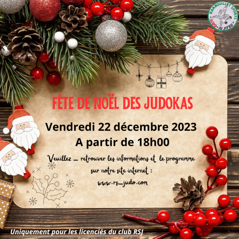 Joyeux Noël et Bonnes Fêtes de fin d'année - TARBES PYRENEES JUDO