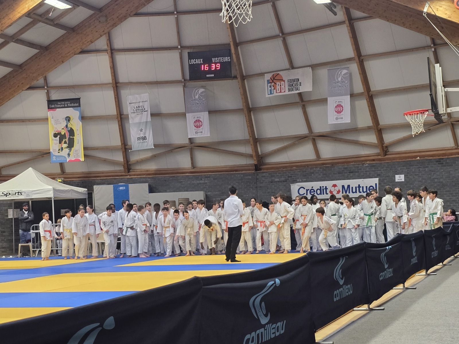 Tournoi interclubs de judo en individuel de Rambouillet samedi 11 janvier 2025