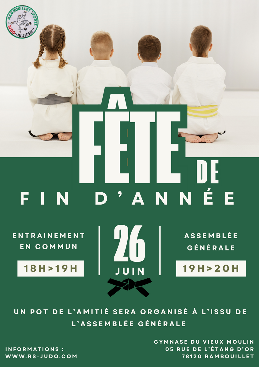 Fête de fin d'année - 26 juin 2026