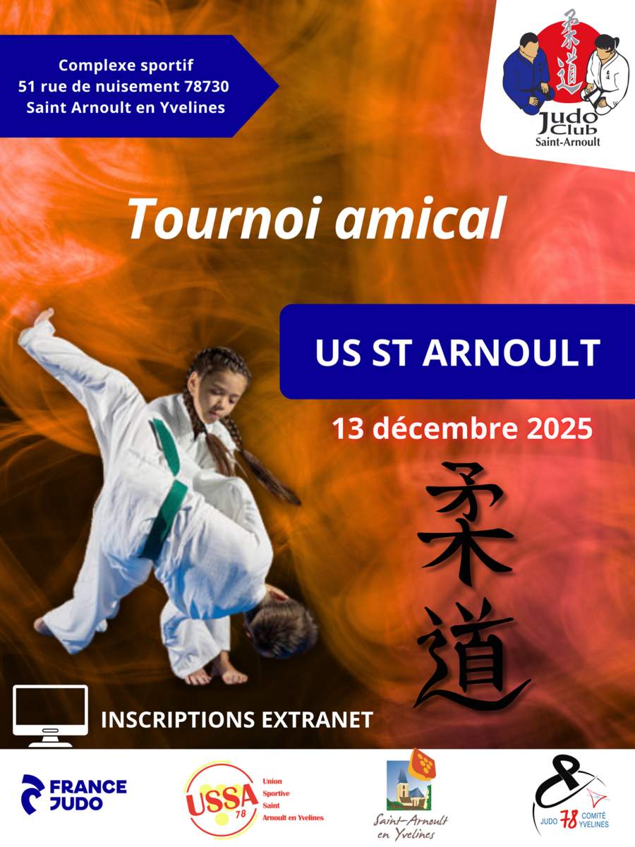 Tournoi de Saint Arnoult en Yvelines - 13 décembre 2025