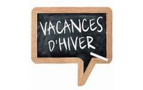 VACANCES SCOLAIRES D'HIVER